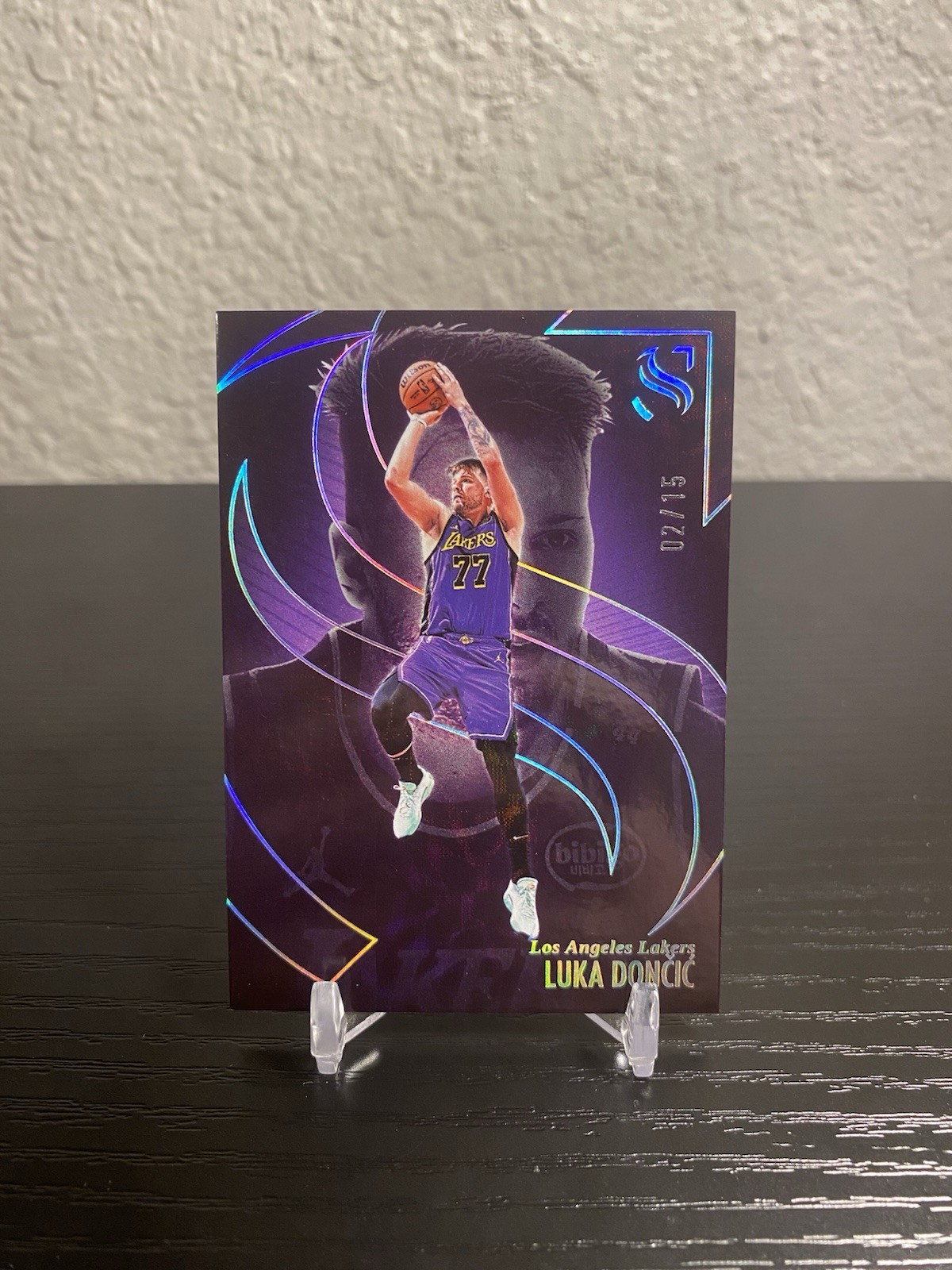 2024-25 Panini Silhouette Luka Doncic Scope #/15 Lakers