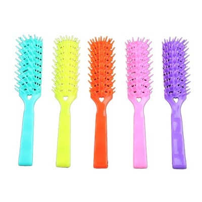 Vent Brush Hair Brush 7 Row Vent Brush with Tipped Bristles Random Color