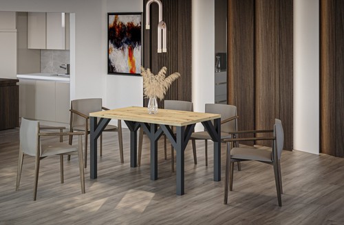 XXL Esstisch DUNAJ Esszimmertisch Kulissentisch ausziehbar erweiterbar modern - Bild 13 von 32