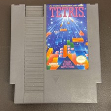 Nintendo Tetris NES Puzzle Game NTSC-U/C Official Nintendo Seal of Quality 1985