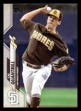 Cal Quantrill 2020 Topps #607 San Diego Padres Baseball *033
