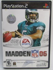 Playstation 2 EA Sports Madden NFL 06 Complete with Manual, Tested.