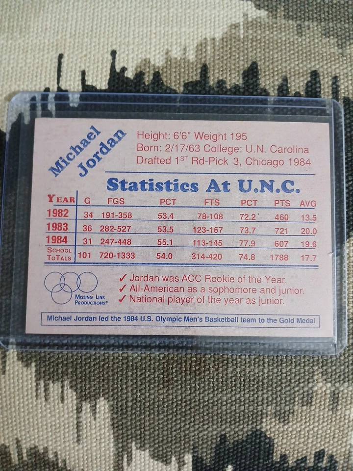 1984 time de basquete dos Estados Unidos Michael Jordan - Imagem 2 de 2