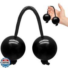 Jersvimc 2 Pair Aslatua Shakers Kashaka Shaker Instrument, African Rhythmic B