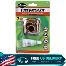 Tube Rubber Patch Kit for Bikes  Inflatables, Waterproof, 5 Patches  Glue