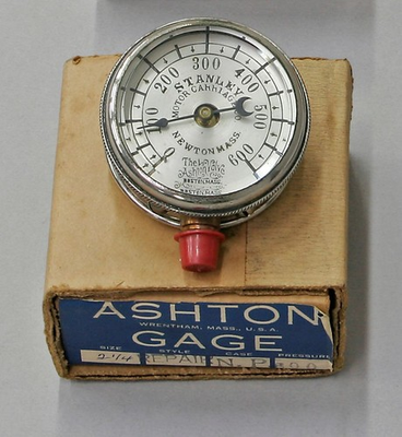 #ad #ad Stanley Steam Car Pressure Gauge 1910 1914 GBP 650.00