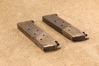 Pair of Original WWI Two-Tone 45 ACP 1911 Magazines w USGI M1911 Mag Pouch — photo 7