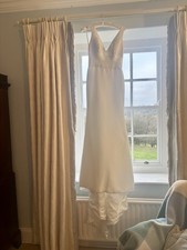 Suzanne Neville Wedding Dress, Size 10-12. VGC Unworn Simple Chic Wedding Dress