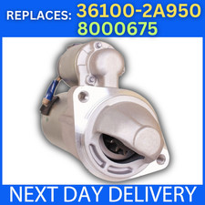 for KIA SPORTAGE MK3, CEED, SOUL STONIC 1.6 1.7 DIESEL STARTER MOTOR 36100-2A950