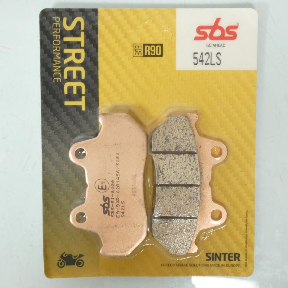 Plaquette de frein SBS pour restaurer une moto Honda 750 CBX de 1984 à 1987