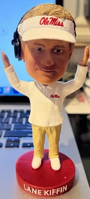 Ole Miss Football Lane Kiffin Bobblehead STH20 Sports Collectible Figure