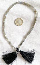 Labradorite Tube Gemstones. Bought From Jewellery Maker