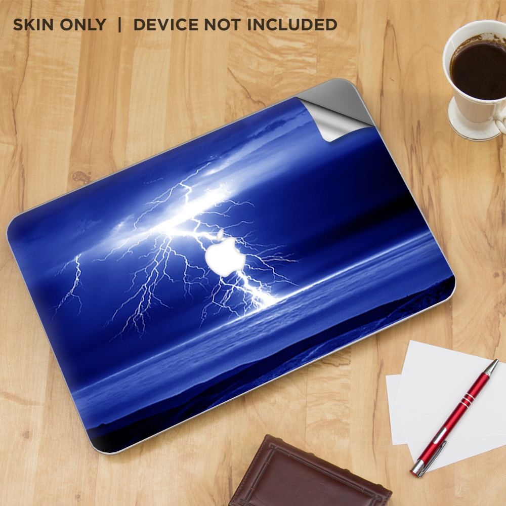 Skin Vinyl Itsaskin Pour MacBook Pro 15" Retina - Motif Mâchoires Blanc