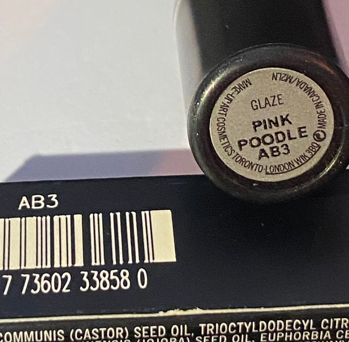 MAC Glaze Lipstick in Pink Poodle NIB Full Size AB3 | eBay