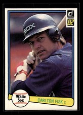 1982 Donruss Baseball #495 Carlton Fisk "Set Break" Mint Chicago White Sox