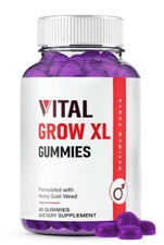 Vital Grow XL Gummies Male Supplement for Stamina and Performance (60 Gummies)