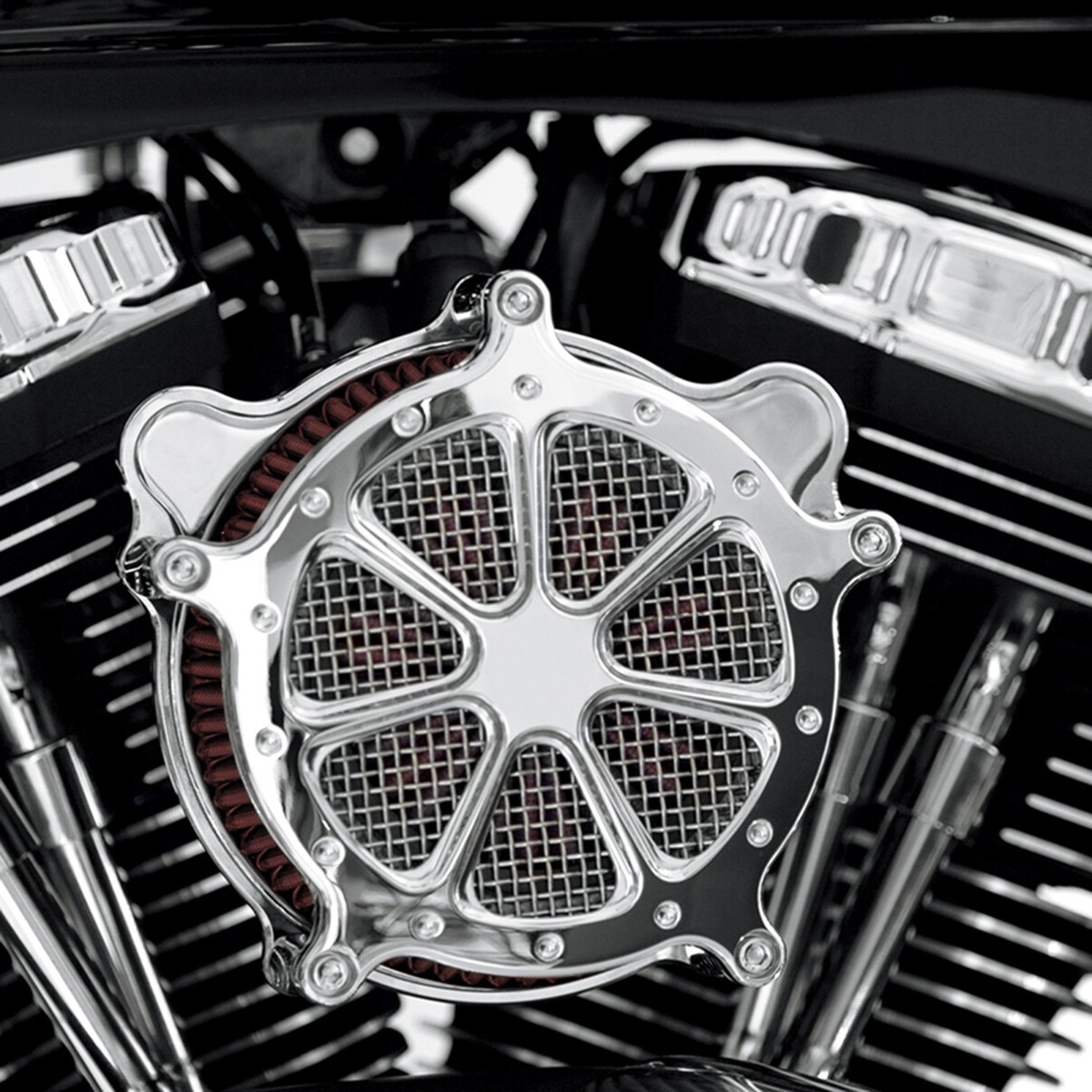 CNC Air Cleaner Intake Filter For Harley M8 Touring Road King
