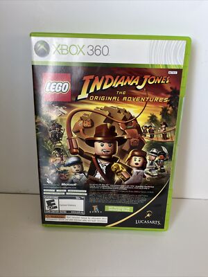 XBOX 360 Lego Indiana Jones The New Adventure SEALED NEW