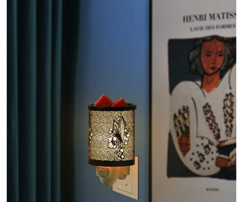 Metal HUMMINGBIRD Wax Melt Wall plug in warmer GREAT GIFT! - Afbeelding 3 van 5