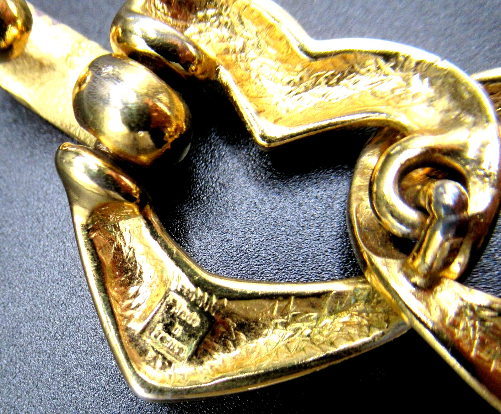 YSL YVES SAINT LAURENT Made in France Golden Heart Vi… Gem