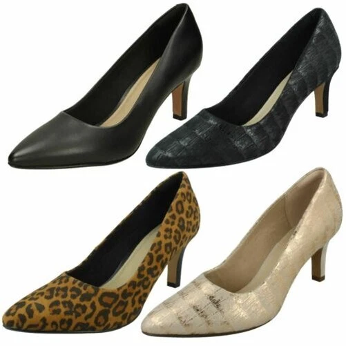 Ladies Clarks Illeana Tulip Formal Court Shoes eBay
