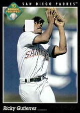 1993 Pinnacle #577 Ricky Gutierrez