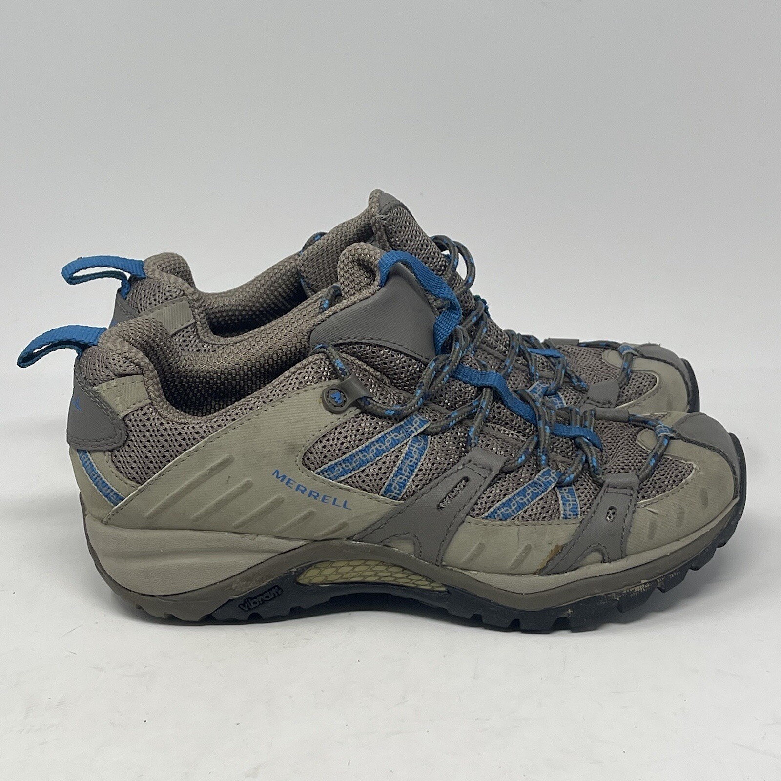 Scarpe Merrell Skylab donna 7 grigio blu escursionismo trail outdoor suola Vibram J48864