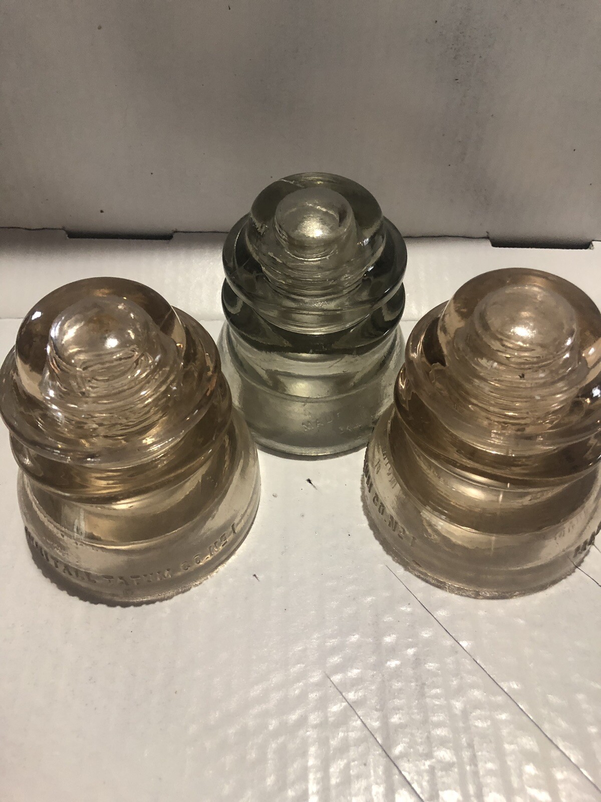 Whittall Glass Insulators eBay