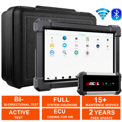 10  Tablet OBD2 Car Scanner Diagnostic Tool Full System Code Reader Active Test