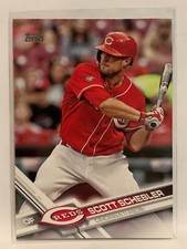 #310 Scott Schebler Cincinnati Reds 2017 Topps Series One Baseball Card