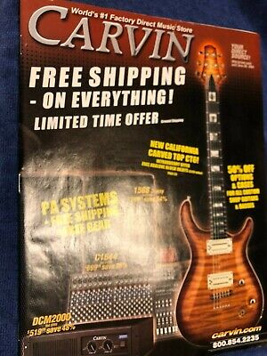 carvin guitars sale brochures carvin guitars sale brochures