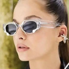 Luxury Cat Eye Sunglasses Women Brand Designer Fashion Small Frame Sun Glasses