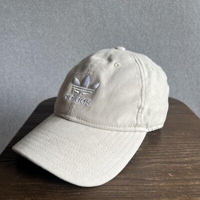 Adidas Hat Cap Ivory Casual Streetwear Adjustable Mens
