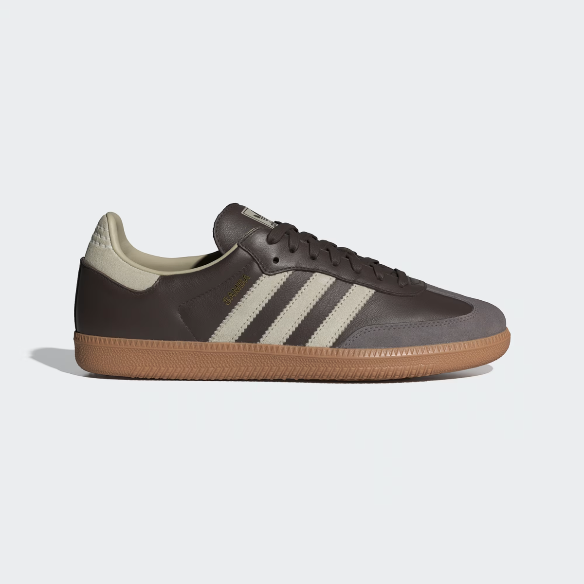 adidas Originals Samba OG Shoes in Brown/Putty Grey/Gold Metallic | eBay adidas Originals Samba OG Shoes in Brown/Putty Grey/Gold Metallic | eBay