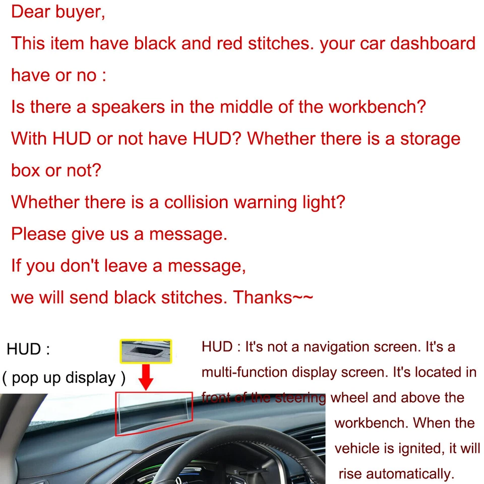 Dash Mat Dashboard Cover Dashmat Interior Pad For Renault Captur 2014-2019 Foto 2 de 4