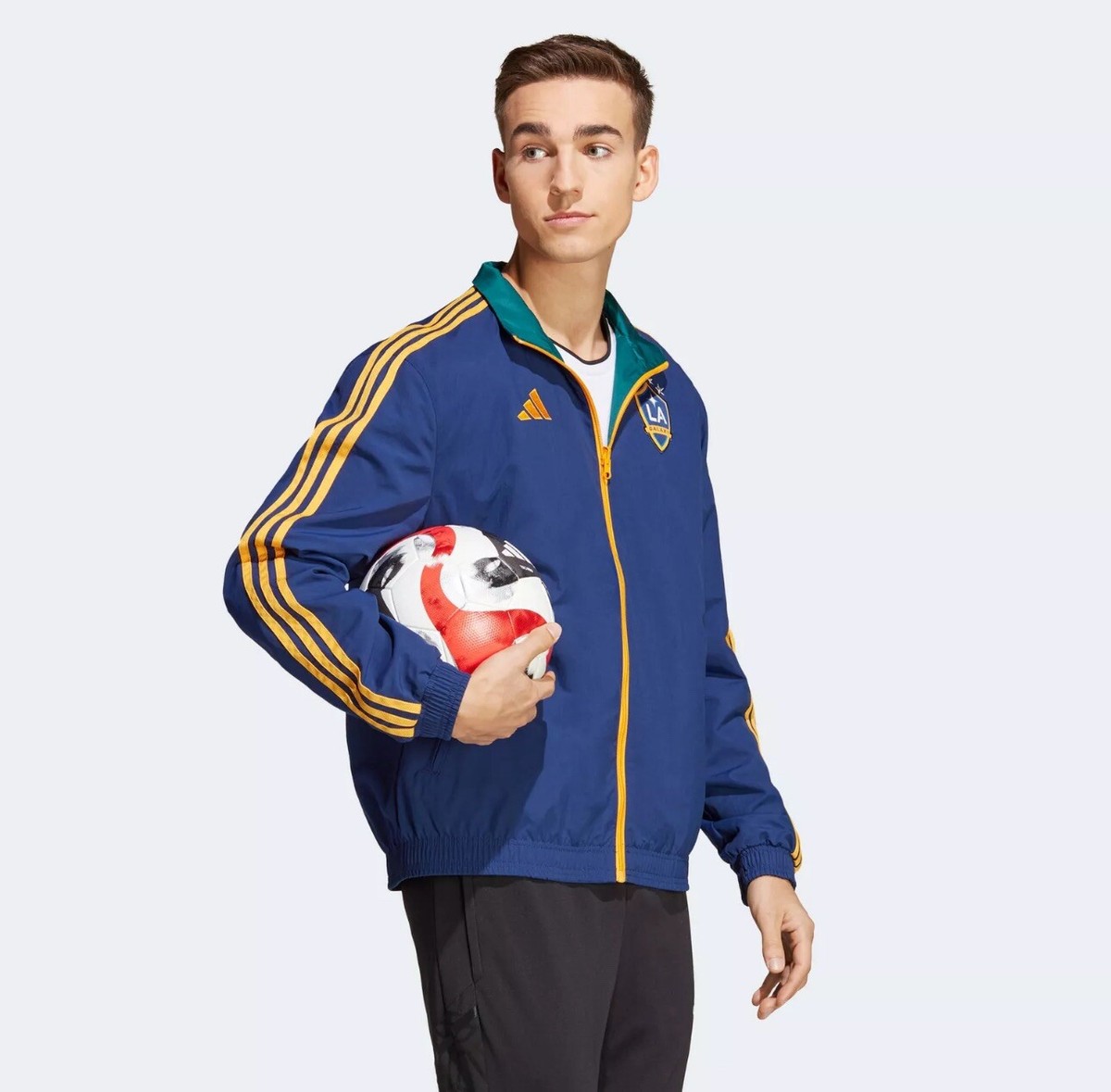 Buy adidas LA Galaxy Reversible Anthem Jacket Men's Size