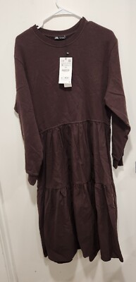 fitted maxi dress for women Quintus Sleeveless Irregular Hem Maxi Dress In Brown XS
