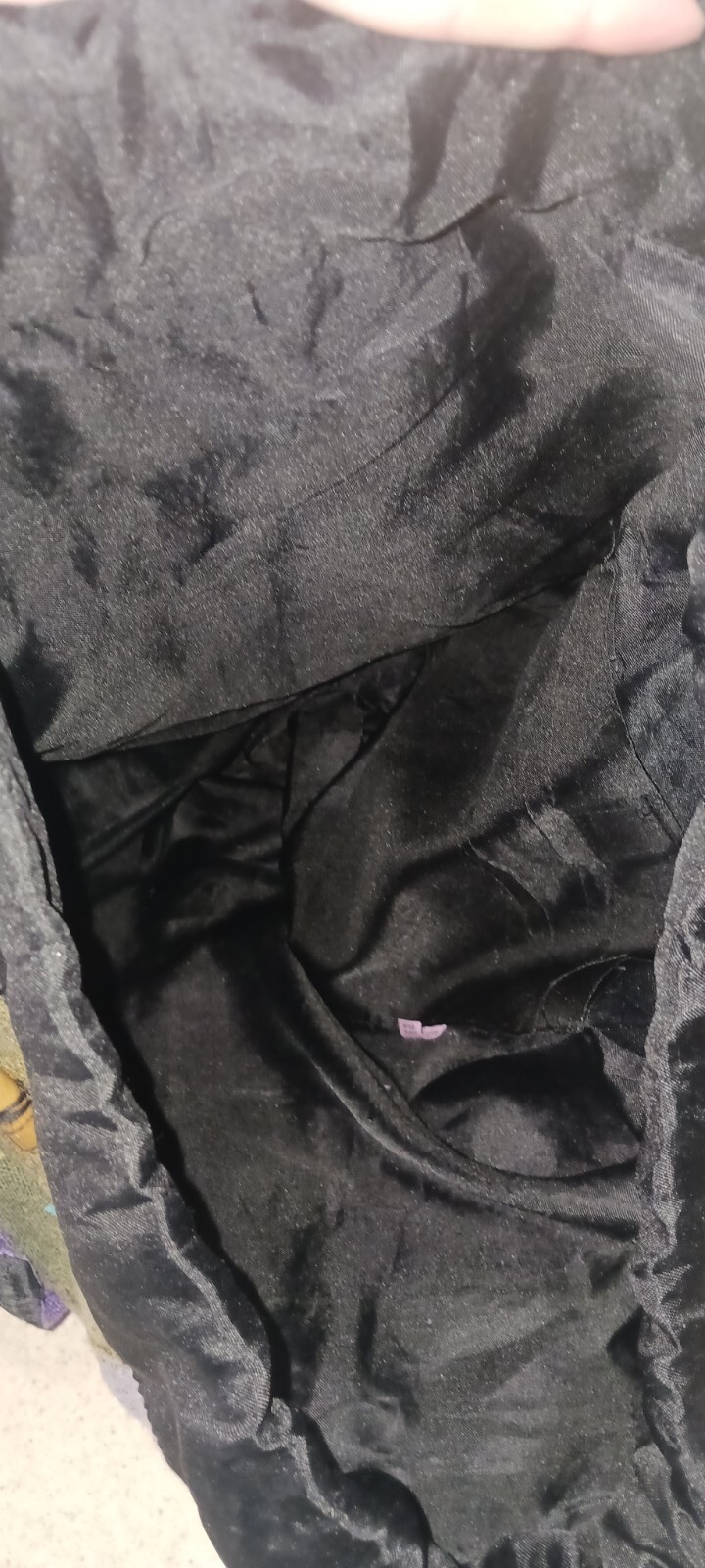 Purple Patchwork Boho Rucksack Backpack Handmade … - image 6