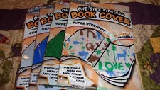 4 It's Academic One Size Fits All Pattern Book Cover Super Stretchy Washable #23