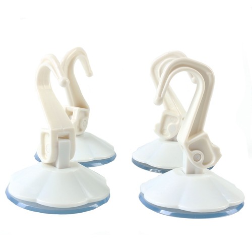 10x LARGE HEAVY DUTY SUCTION CUP HOOKS Tile/Glass/Window Bathroom/Kitchen Hanger - Picture 5 of 12