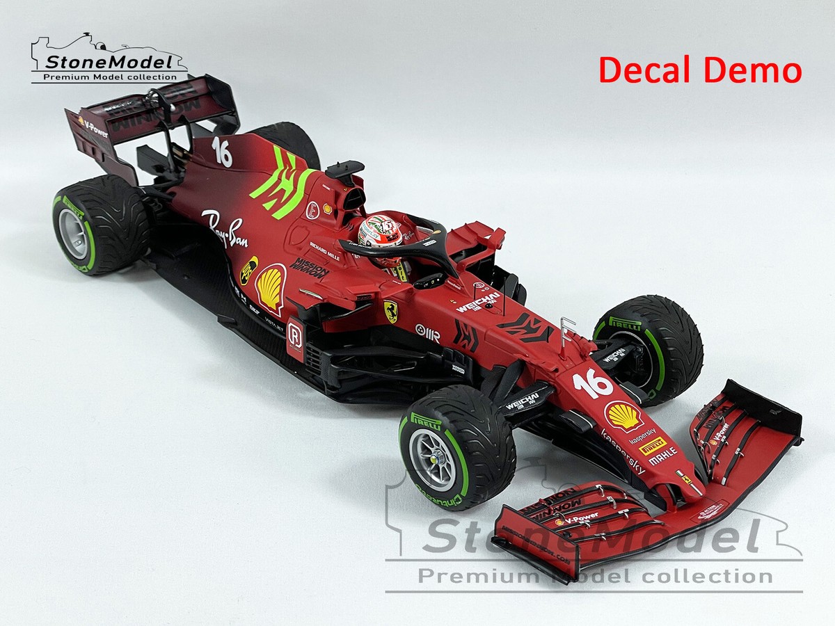 Mission Winnow MW Decal 1:18 2021 Ferrari F1 SF21 Leclerc Mission Winnow MW Decal 1:18 2021 Ferrari F1 SF21 Leclerc
