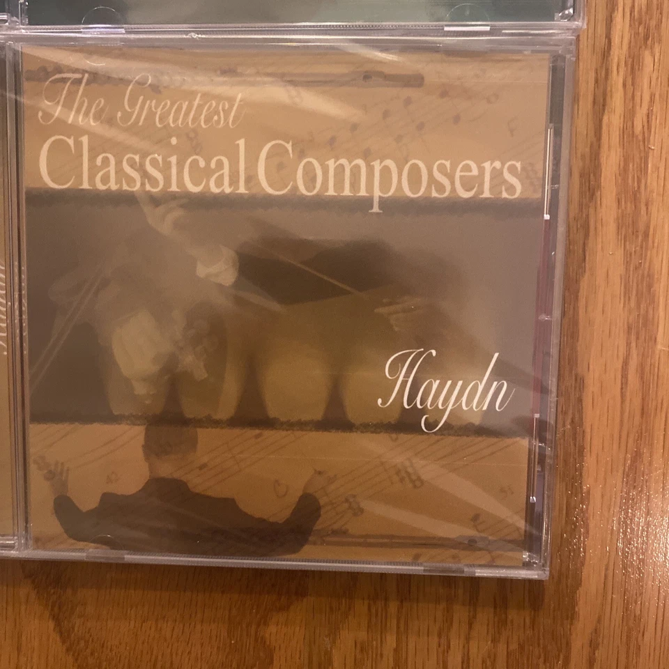 Отличный классический композиторов новый и запечатанный лот из 9 компакт-дисков Шопен Гайдн Бах Брамс - Изображение 4 из 4