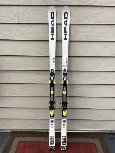 HEAD WC Rebels iGS RD WCR 193cm RACE Ski w/Freeflex Evo 20X RS