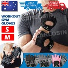 WEIGHT LIFTING WORKOUT GYM GLOVES BODYBUILDING FITNESS CYCLING CROSSFIT TRAINING