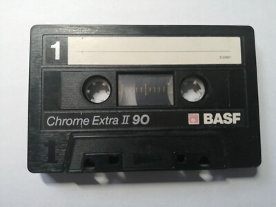 BASF Chrome Extra II 90   Audio MC Kassette Cassette #9c