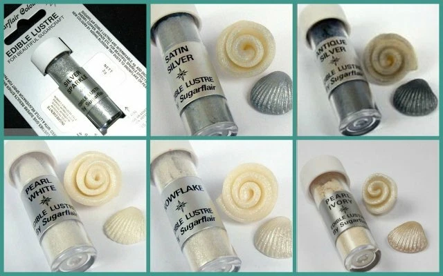 Sugarflair Edible Lustre Dust Food Cake Colouring Powder Glitter Icing 2g - Image 4 of 4