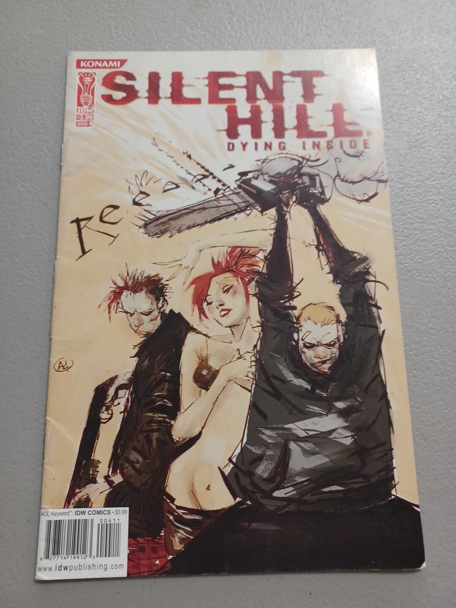 Silent Hill Dying Inside #4 ASHLEY WOOD Cover V 1 FN