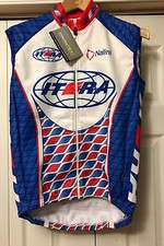Nalini Itera cycling shirt sleeveless zip size small Manto Tex NEW Italy