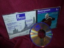 Rostropovich Plays Schumann Cello Concerto Shostakovich Cello Russian Disc CD