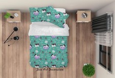 3D Dog Bone Paw Print Kids Quilt Cover Set Duvet Cover Bedding Pillowcases